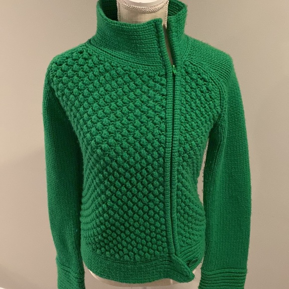 Moda International Zip Up Sweater Size: M - Picture 2 of 12